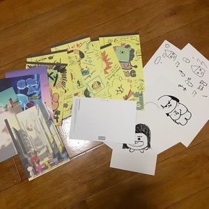 BT21 Limited Edition Postcards